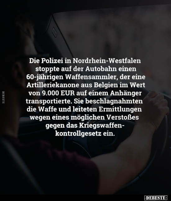 Die Polizei in Nordrhein-Westfalen.. - Lustige Bilder | DEBESTE.de