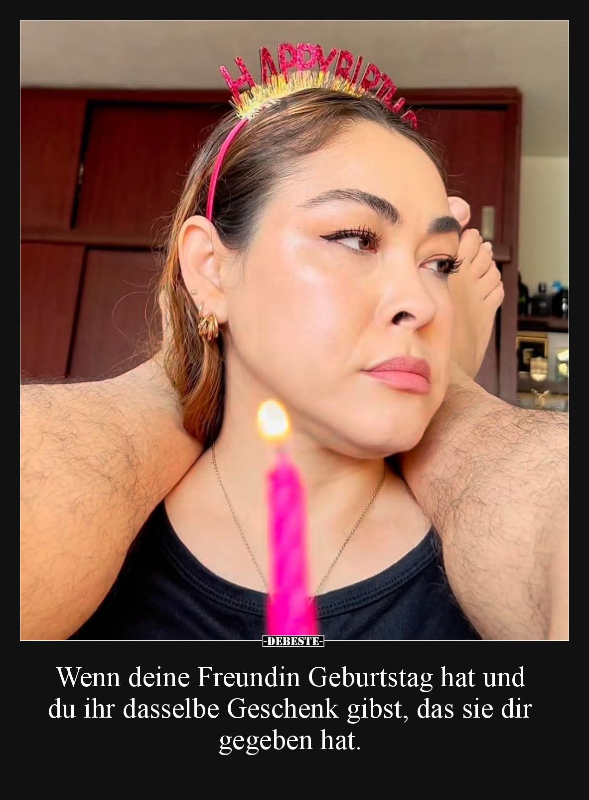 Wenn deine Freundin Geburtstag hat und du ihr dasselbe.. - Lustige Bilder | DEBESTE.de