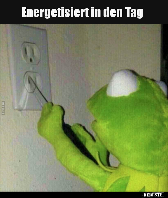 Energetisiert in den Tag.