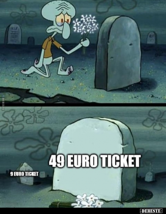 49 Euro Ticket... - Lustige Bilder | DEBESTE.de