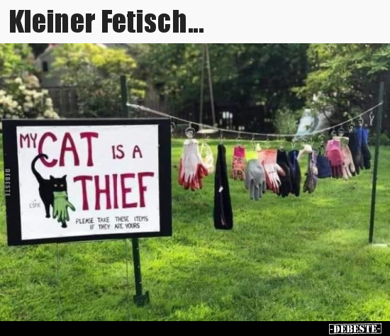 Kleiner Fetisch...
