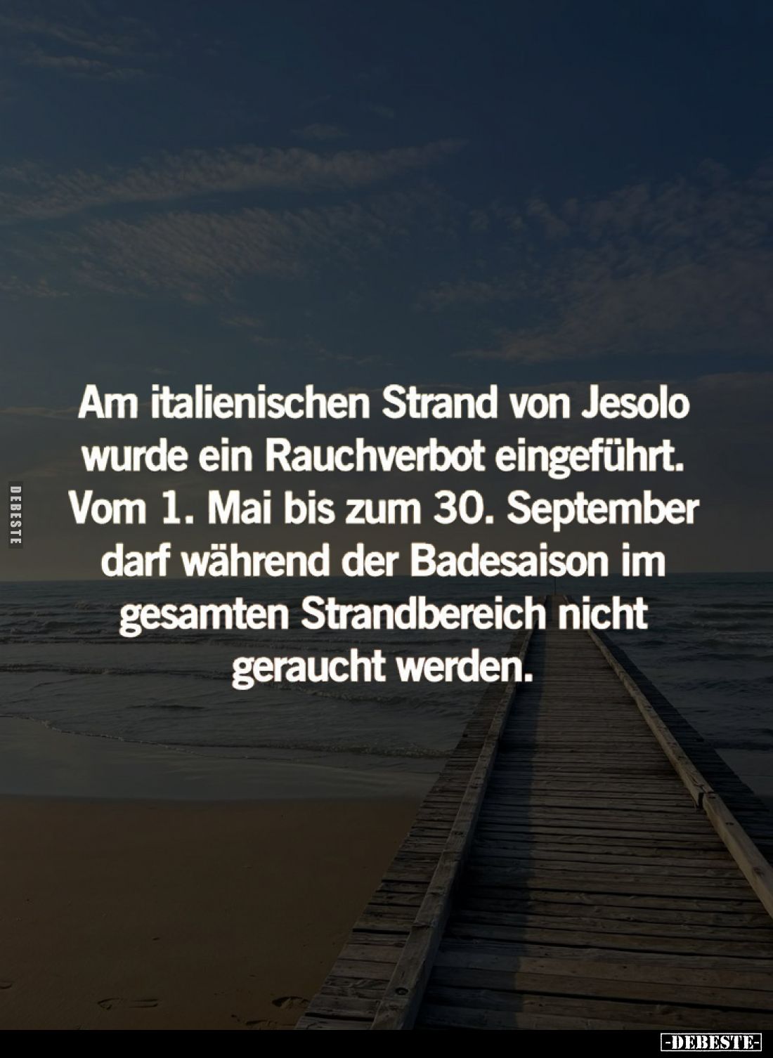 Am italienischen Strand von Jesolo... - Lustige Bilder | DEBESTE.de