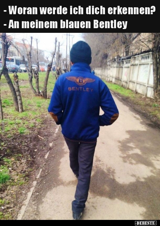 Woran werde ich dich erkennen?..