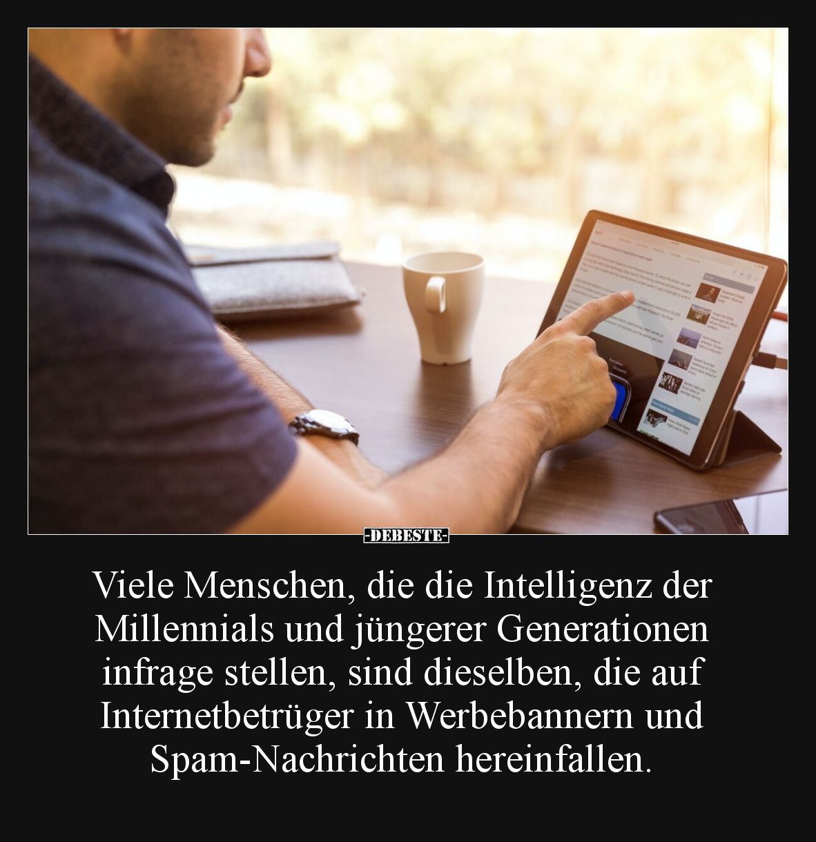 Viele Menschen, die die Intelligenz der Millennials und jüngerer Generationen infrage stellen, sind dieselben, die auf Intern...