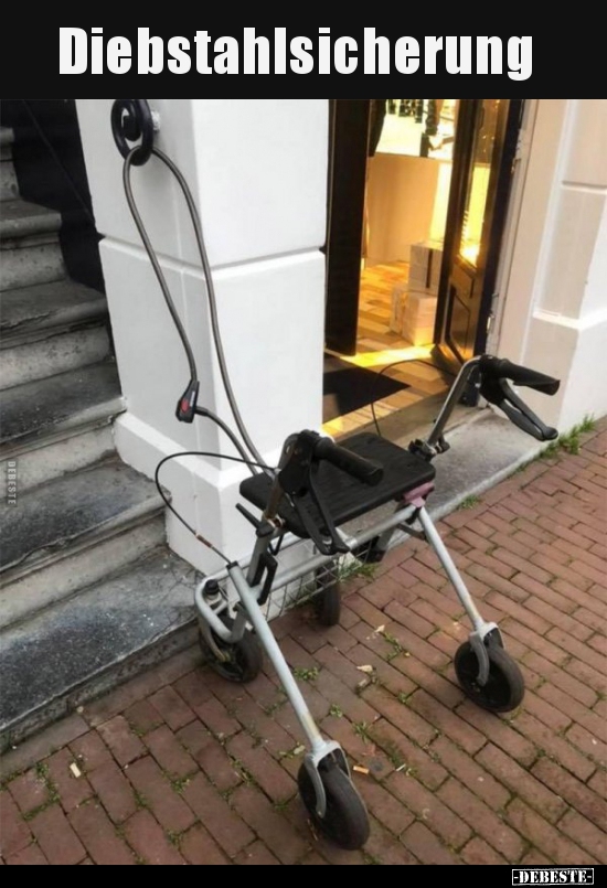 Diebstahlsicherung..