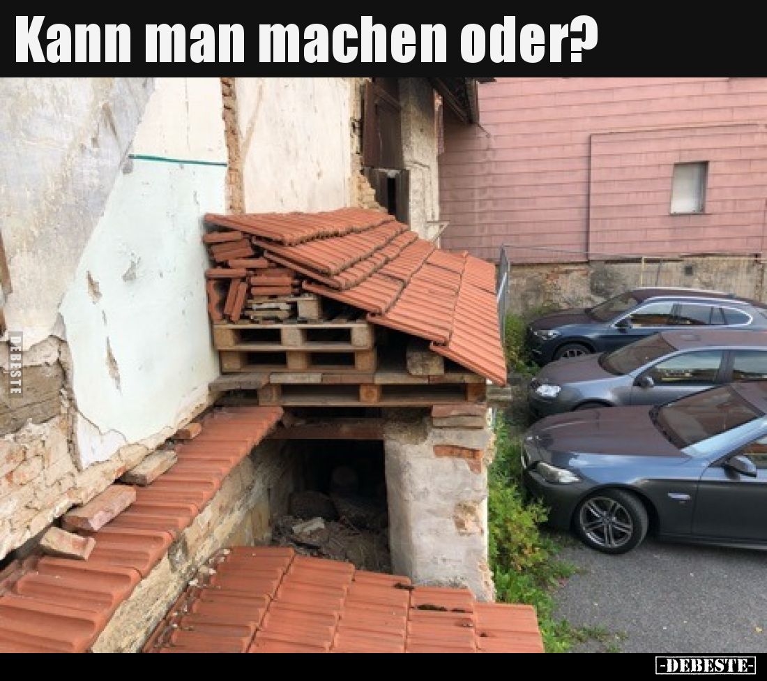 Kann man machen oder?