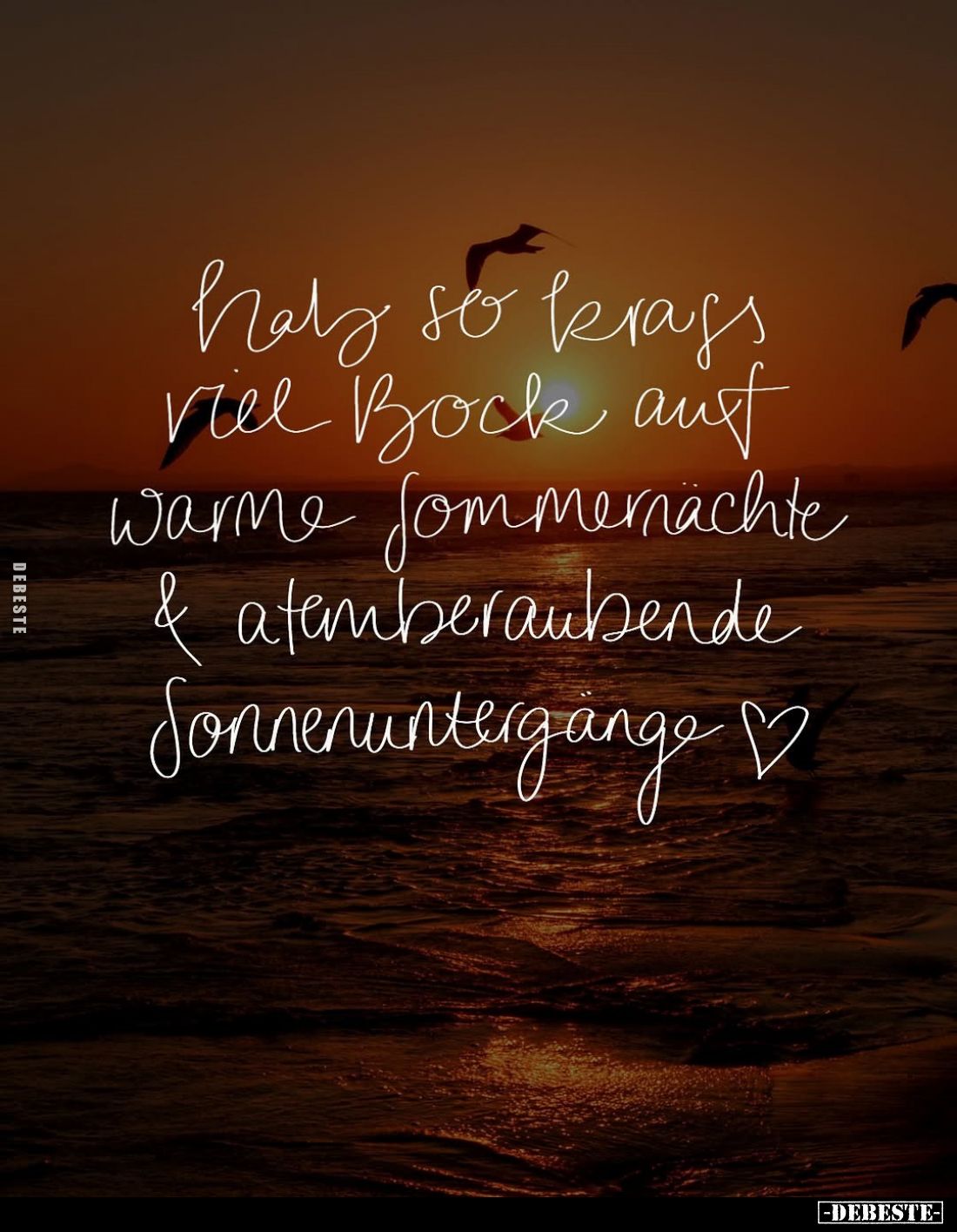 Hab so krass viel Bock auf warme Sommernächte.. - Lustige Bilder | DEBESTE.de