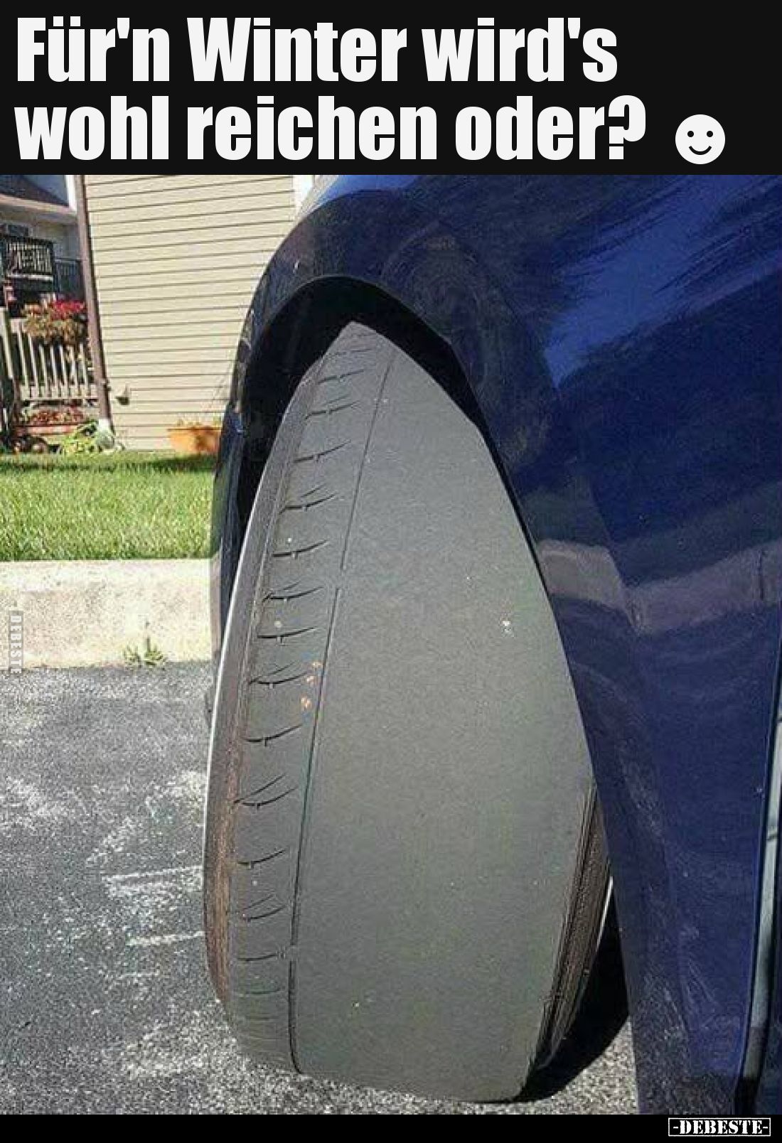 Für'n Winter wird's wohl reichen oder???