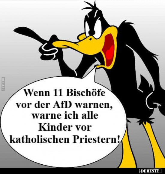 Wenn 11 Bischöfe vor der AfD warnen.. - Lustige Bilder | DEBESTE.de