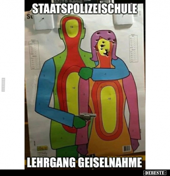 Staatspolizeischule. Lehrgang Geiselnahme.. - Lustige Bilder | DEBESTE.de