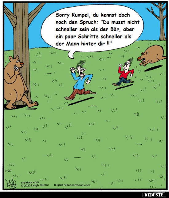 Sorry Kumpel, du kennst doch noch den Spruch: "Du musst.." - Lustige Bilder | DEBESTE.de
