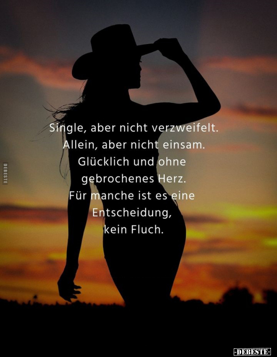 Single, aber nicht verzweifelt.. - Lustige Bilder | DEBESTE.de