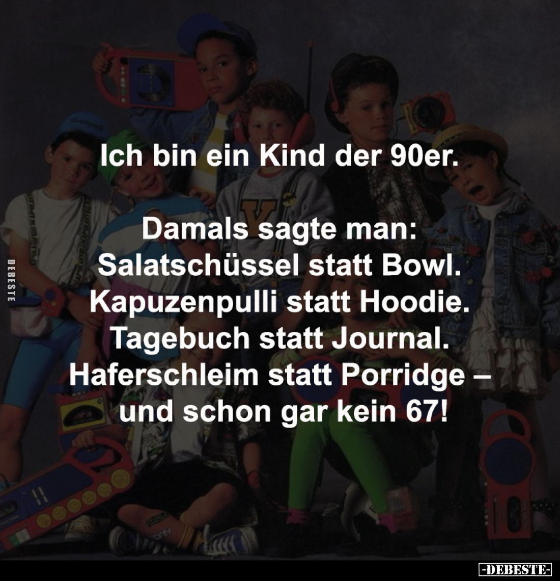 Ich bin ein Kind der 90er.
Damals sagte man:
Salatschüssel statt Bowl.
Kapuzenpulli statt Hoodie.
Tagebuch statt Journa...