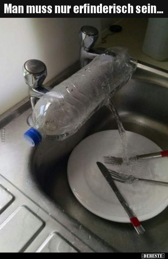 Man muss nur erfinderisch sein...