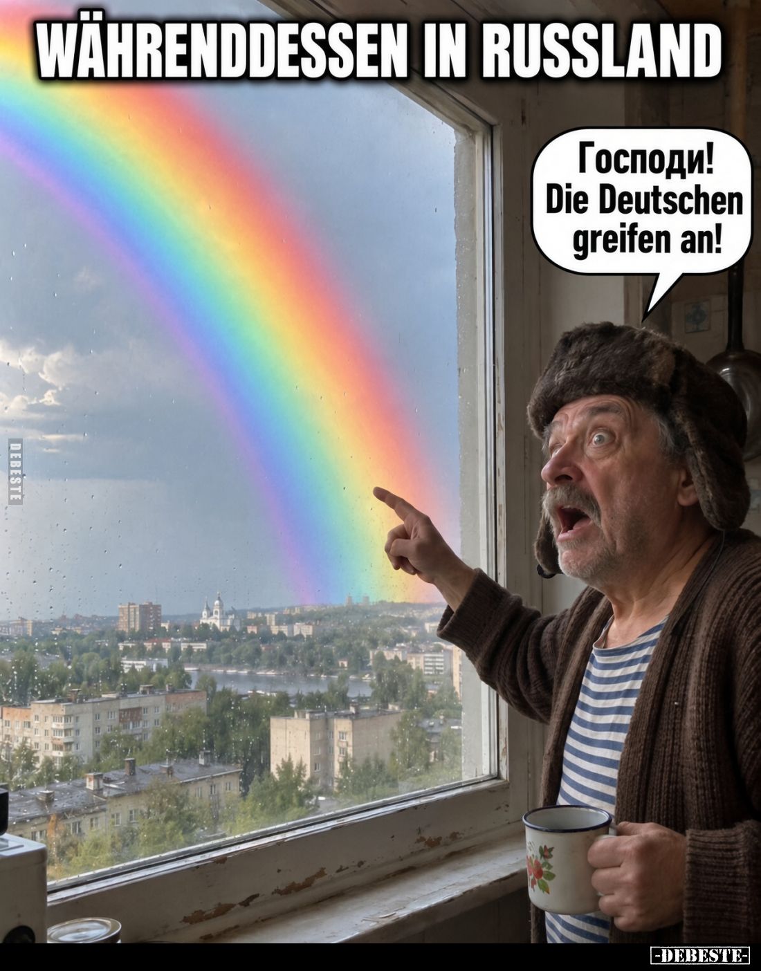 Währenddessen in Russland
-
Господи!
Die Deutschen greifen an!