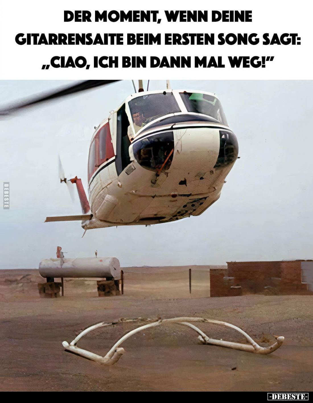 Der Moment, wenn deine Gitarrensaite... - Lustige Bilder | DEBESTE.de