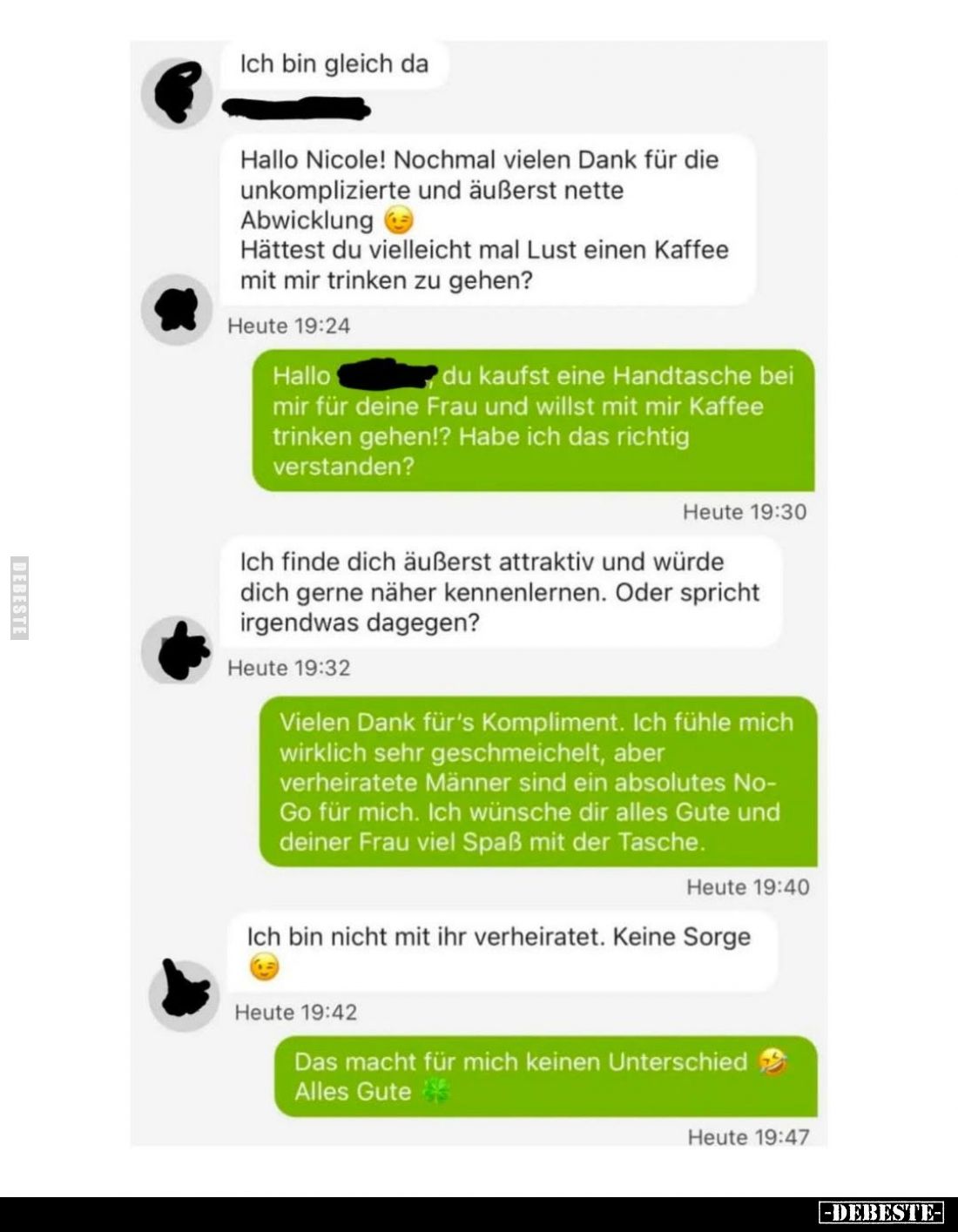 Ich bin gleich da.
Hallo Nicole! Nochmal vielen Dank für die unkomplizierte und äußerst nette Abwicklung Hättest du vielleic...