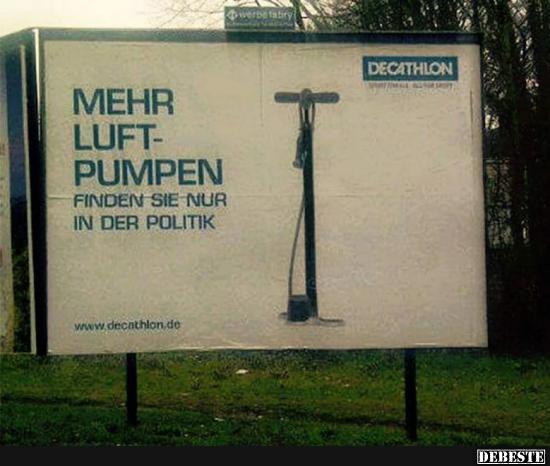 Mehr Luftpumpen.. - Lustige Bilder | DEBESTE.de