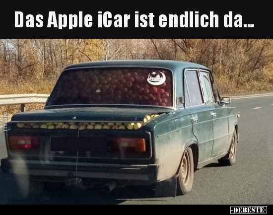 Das Apple iCar ist endlich da...