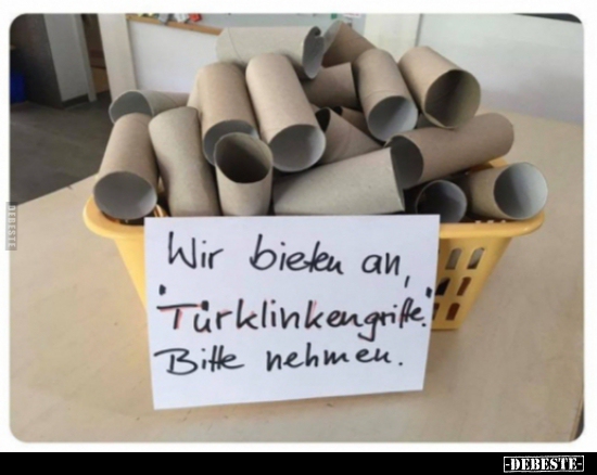 Wir bieten an Türklinkengriffe..