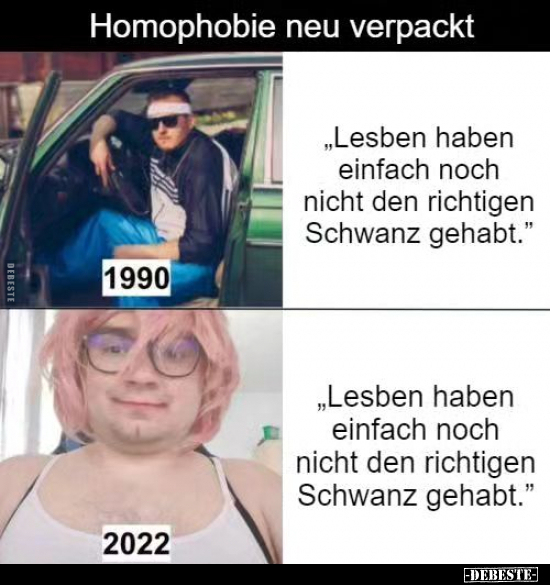 Homophobie neu verpackt.. - Lustige Bilder | DEBESTE.de