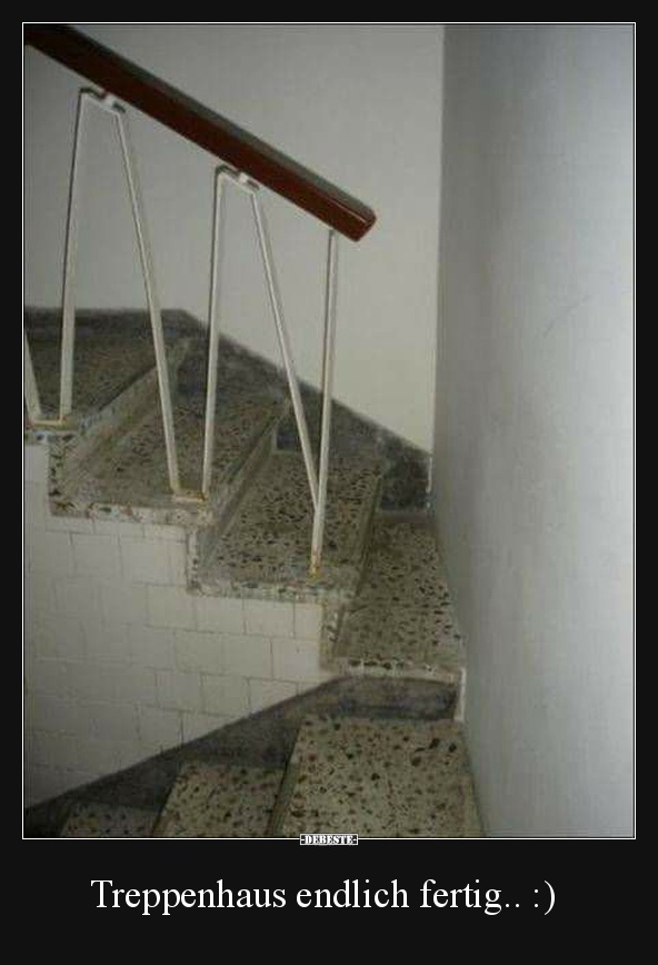 Treppenhaus endlich fertig.. :)