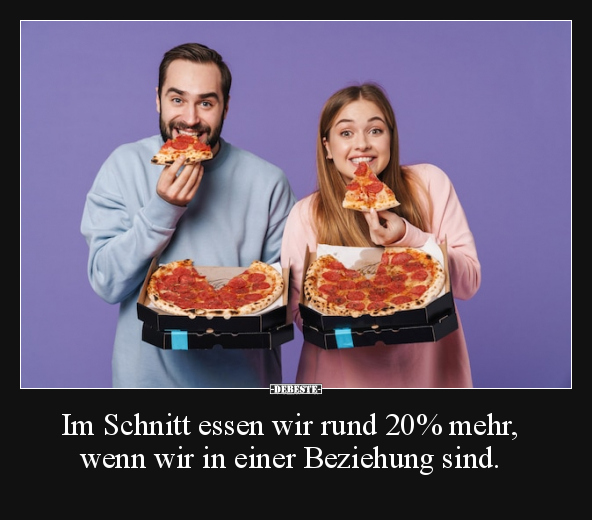 Im Schnitt essen wir rund 20% mehr.. - Lustige Bilder | DEBESTE.de