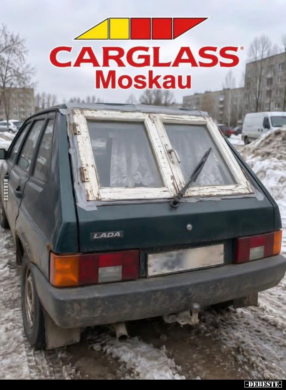 Carglass Moskau... - Lustige Bilder | DEBESTE.de