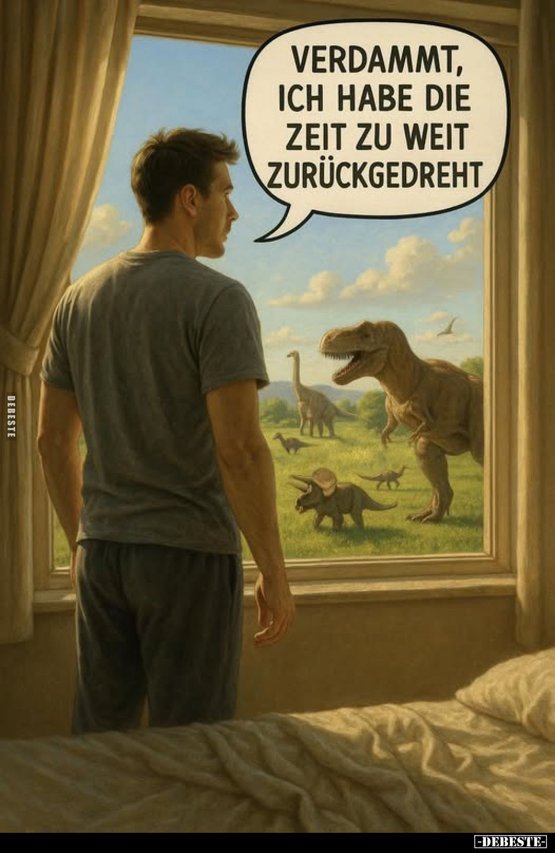 Verdammt, ich habe die Zeit zu weit zurückgedreht