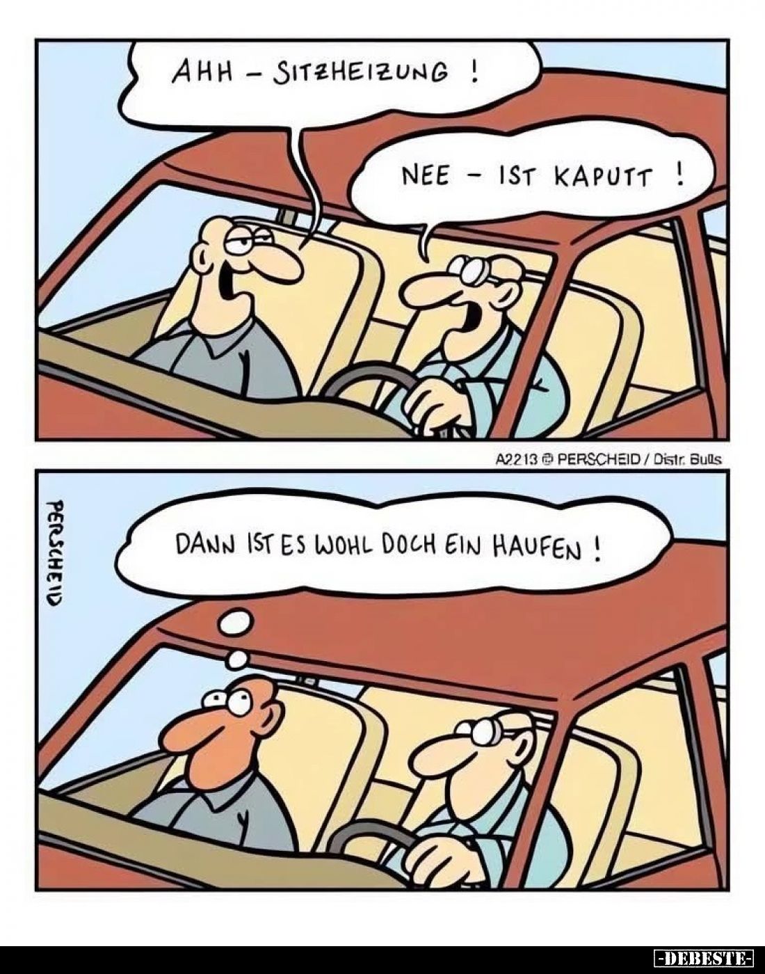 Ahh – Sitzheizung!... - Lustige Bilder | DEBESTE.de
