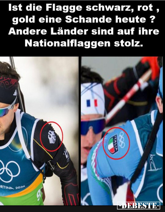 Deutschlandfahne unerwünscht ????? - Lustige Bilder | DEBESTE.de