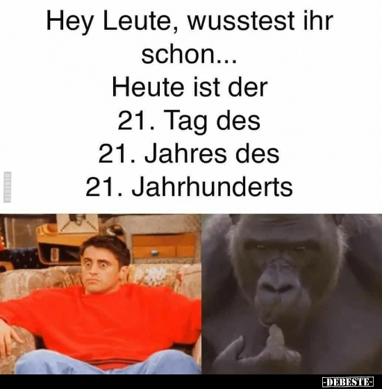 Hey Leute, wusstest ihr schon...