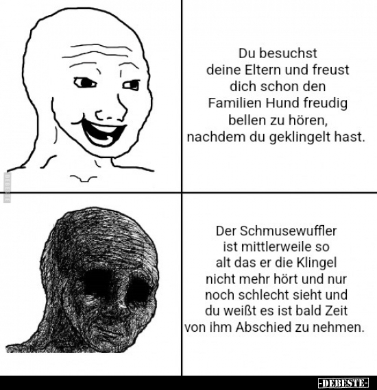 Du besuchst deine Eltern und freust dich schon den.. - Lustige Bilder | DEBESTE.de