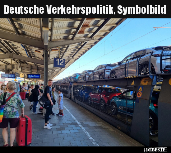 Deutsche Verkehrspolitik, Symbolbild.. - Lustige Bilder | DEBESTE.de