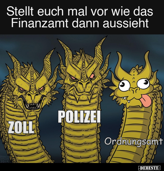 Stellt euch mal vor wie das Finanzamt dann aussieht.. - Lustige Bilder | DEBESTE.de