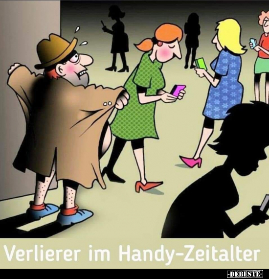 Verlierer im Handy-Zeitalter.. - Lustige Bilder | DEBESTE.de
