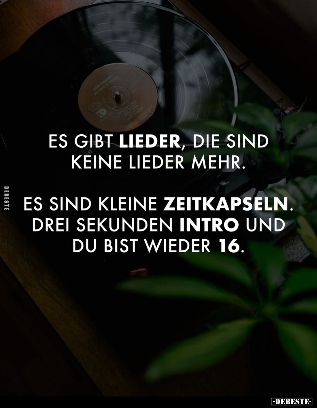 Es gibt Lieder, die sind keine Lieder mehr.
Es sind kleine Zeitkapseln. Drei Sekunden Intro und du bist wieder 16.