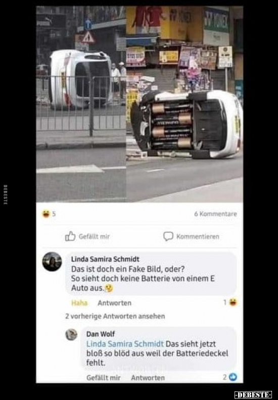 Das ist dach ein Fake Bild, oder? So sieht dach keine..