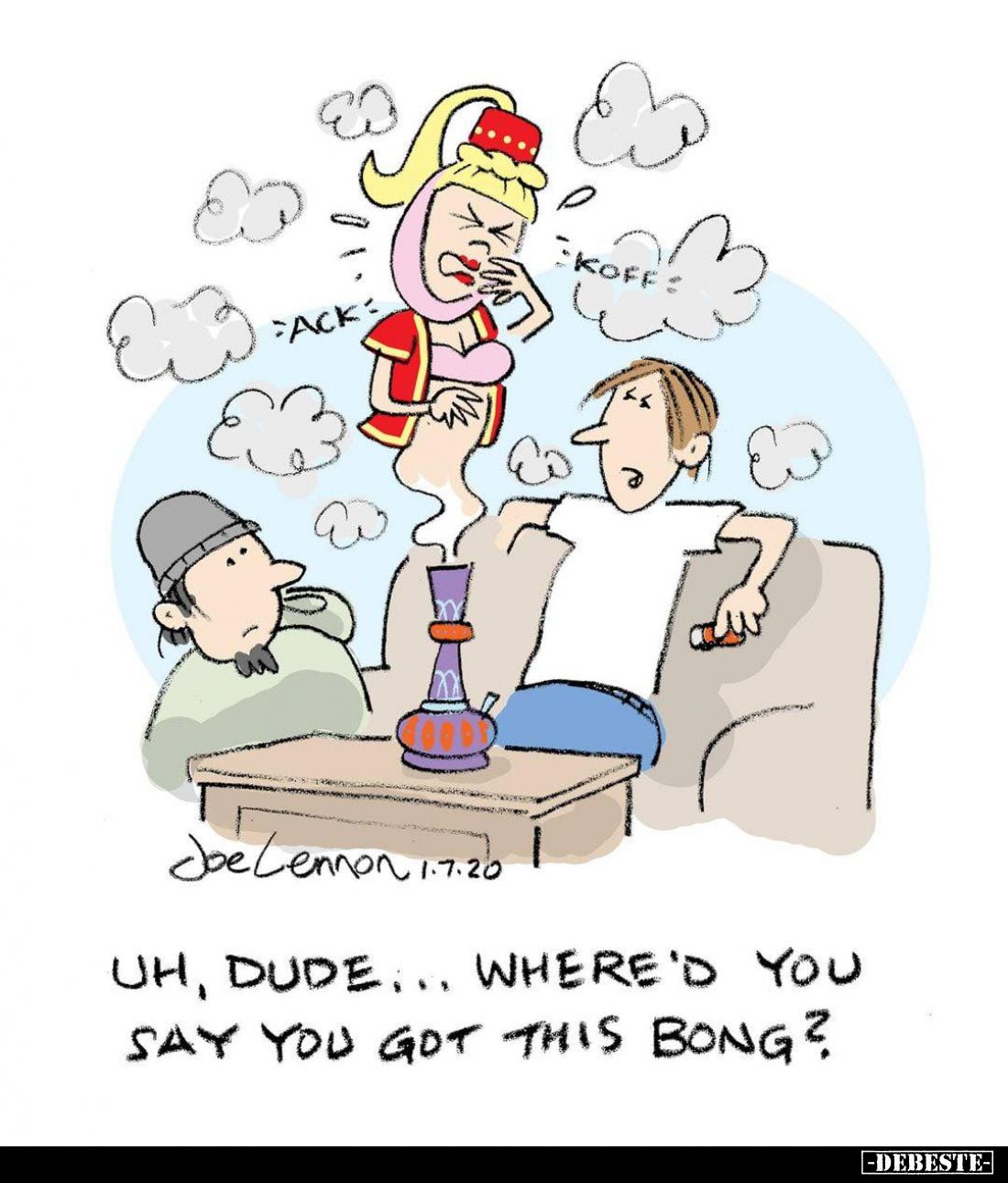 Uh, dude... Where'd you say you got this bong?