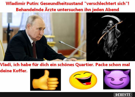 Putin und die letzte Reise - Lustige Bilder | DEBESTE.de