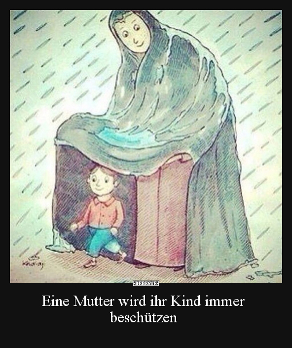 Eine Mutter wird ihr Kind immer beschützen.. - Lustige Bilder | DEBESTE.de