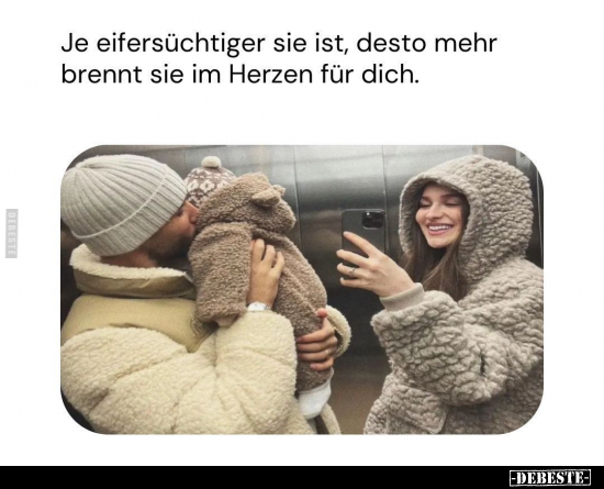 Je eifersüchtiger sie ist.. - Lustige Bilder | DEBESTE.de