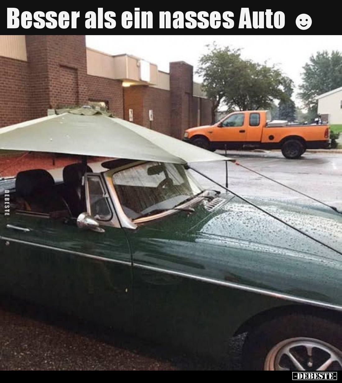 Besser als ein nasses Auto.