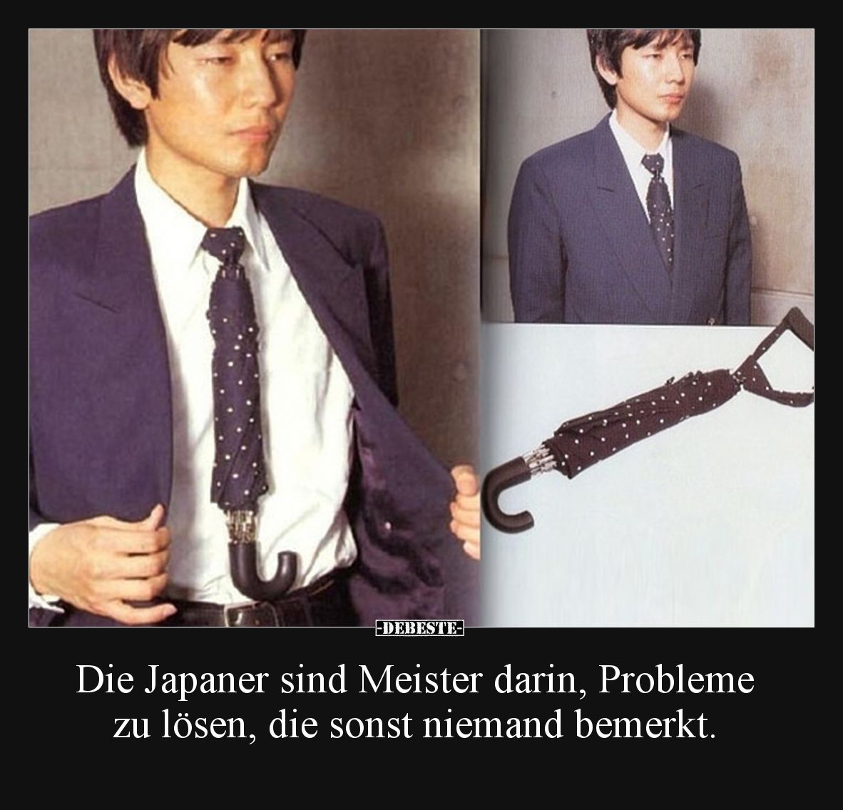 Die Japaner sind Meister darin, Probleme zu lösen, die sonst niemand bemerkt.