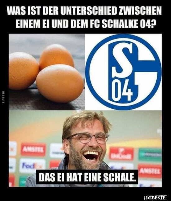 Was ist der Unterschied zwischen einem Ei und dem FC.. - Lustige Bilder | DEBESTE.de