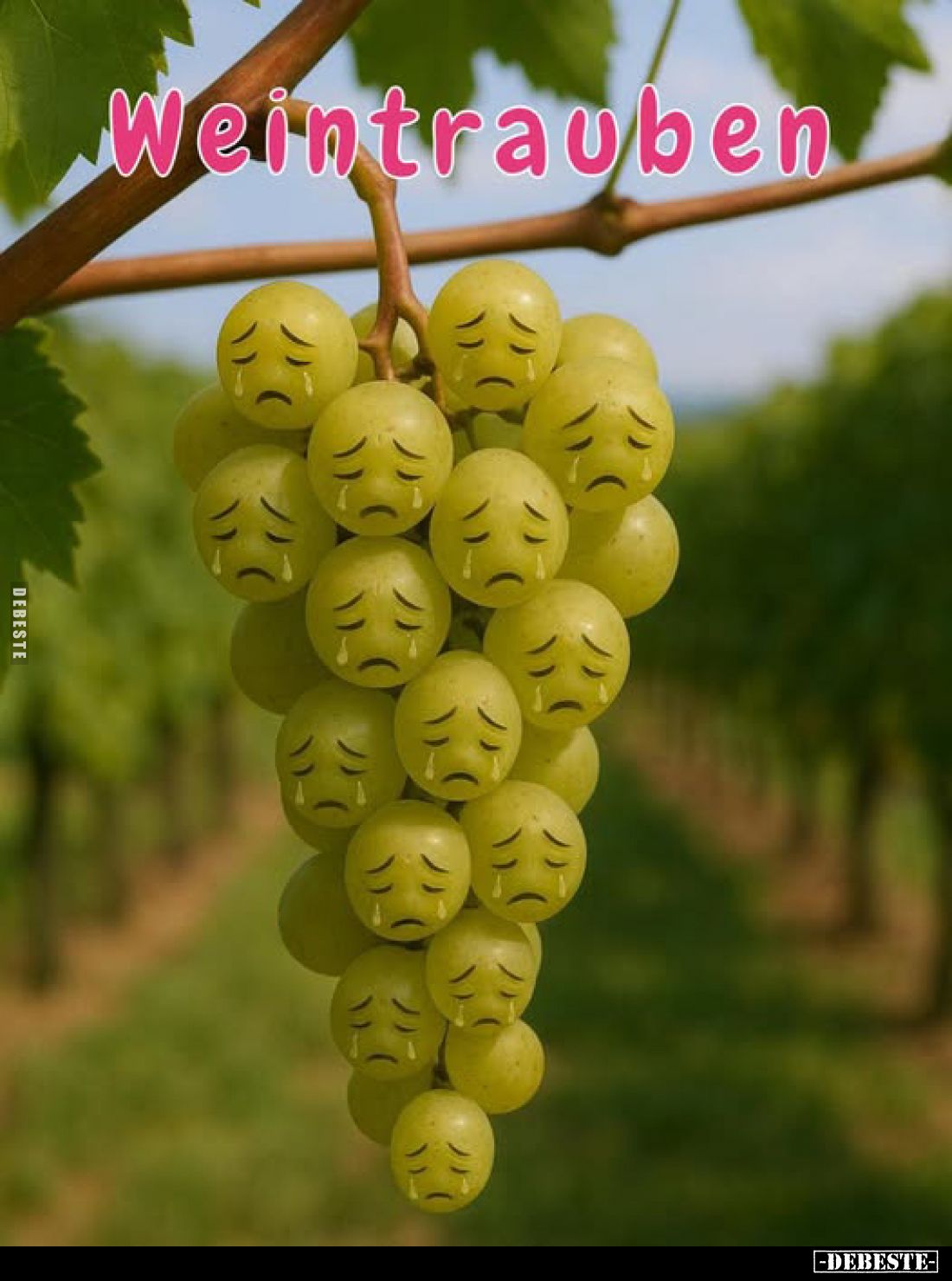 Weintrauben.