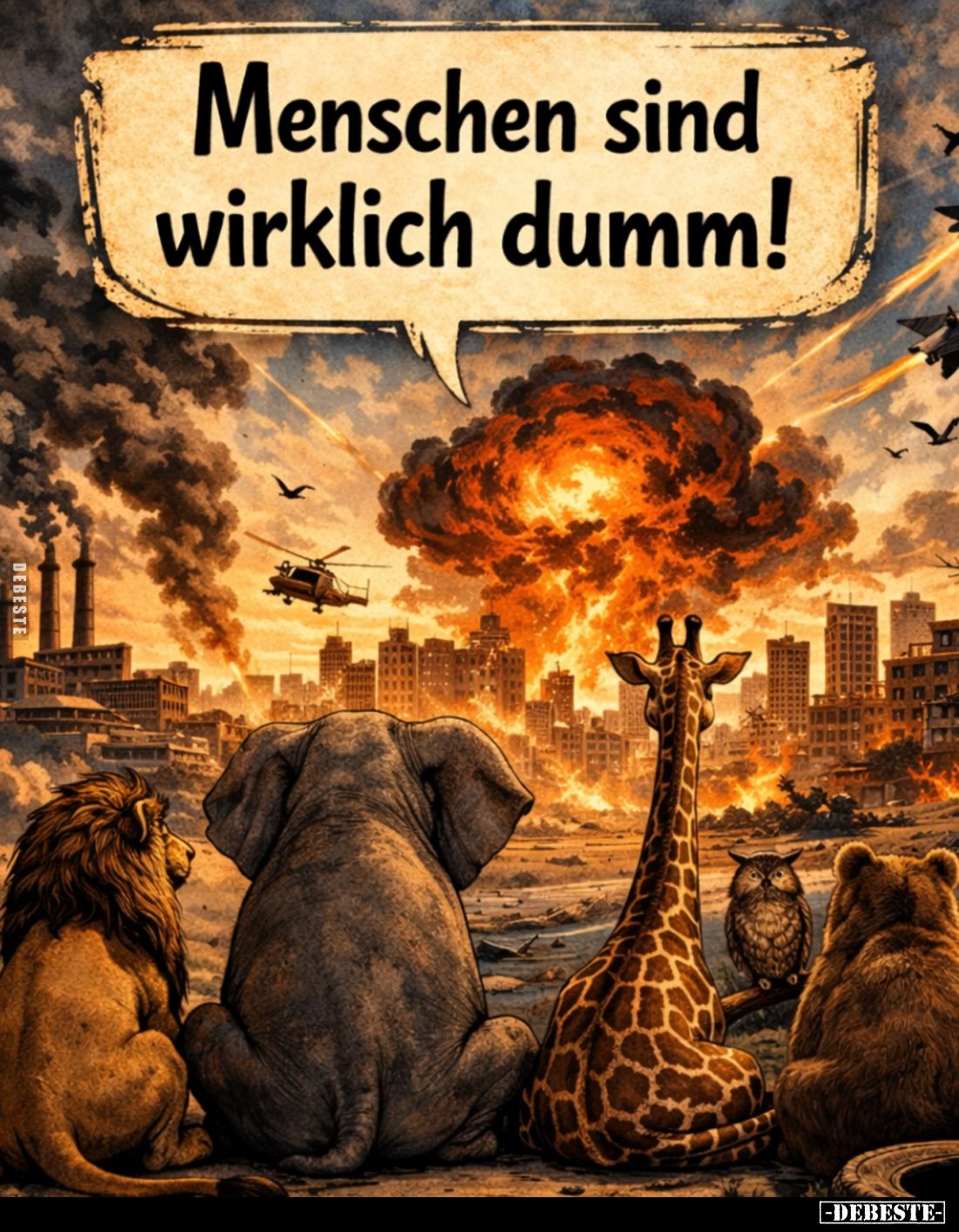 Menschen sind wirklich dumm!