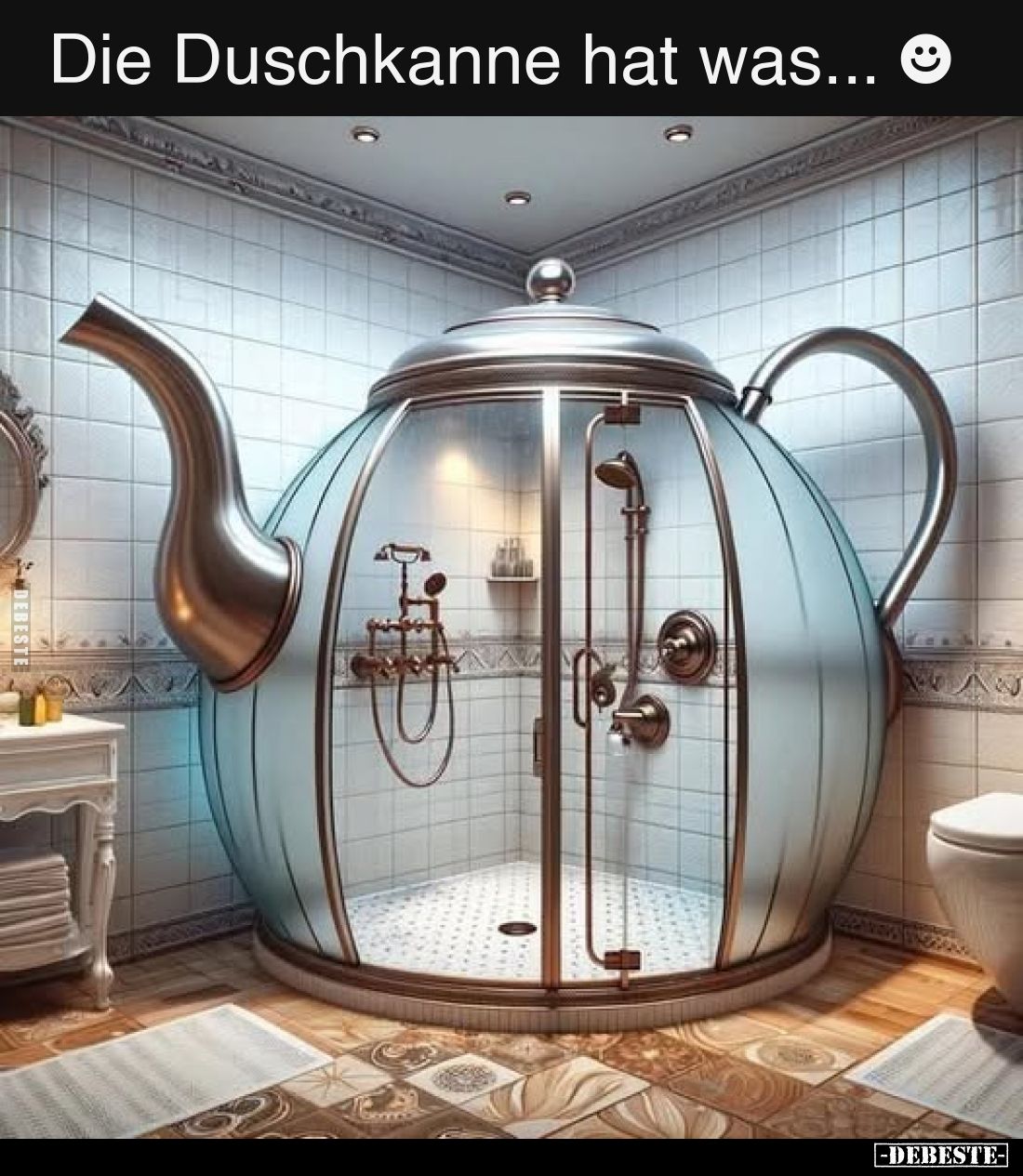 Die Duschkanne hat was.. - Lustige Bilder | DEBESTE.de