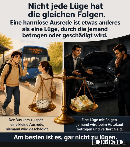 Lügen und Folgen - Lustige Bilder | DEBESTE.de