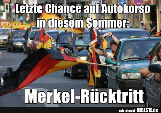 Letzte Chance auf Autokorso in diesem Sommer.. - Lustige Bilder | DEBESTE.de